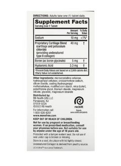 Schiff Move Free Joint Health Ultra Triple Action 64 Coated Tablets  - Image 2