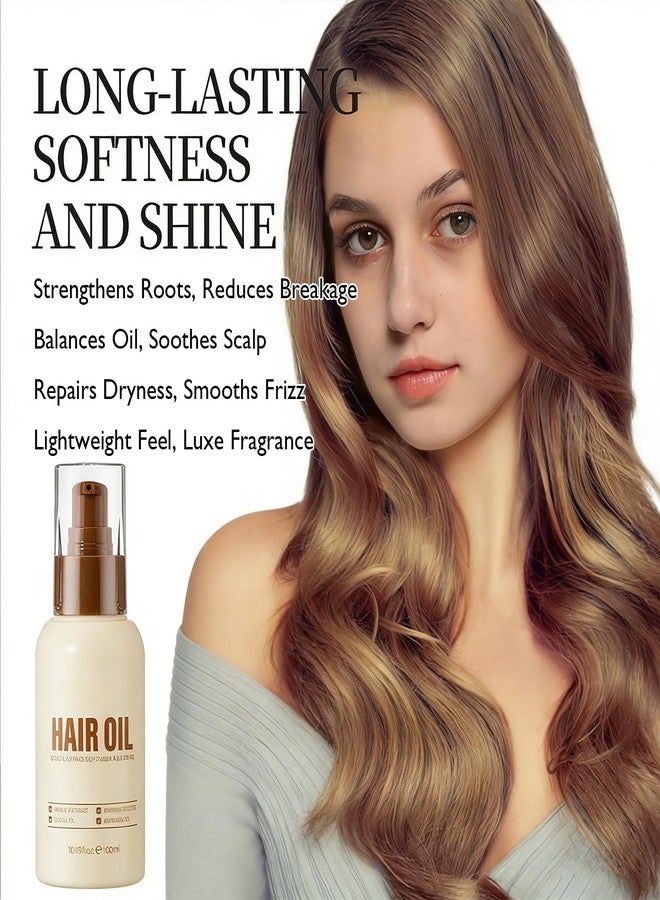 Grospe Hair Strengthening Serum, Garlic Infused Scalp Care Oil, Natural Nourishing Hair Oil for Dry Damaged Hair, Moisturizing & Smoothing Treatment for Healthier Scalp & Hair Roots, All Hair Types - Image 2