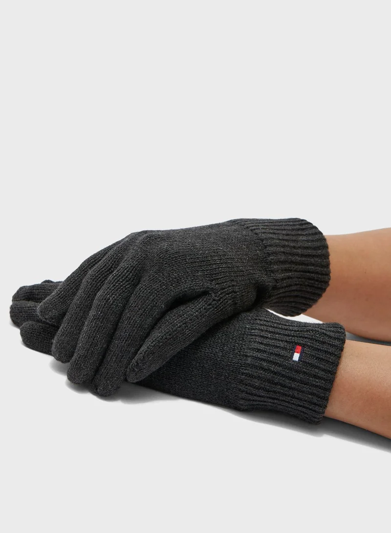 TOMMY HILFIGER Pima Gloves