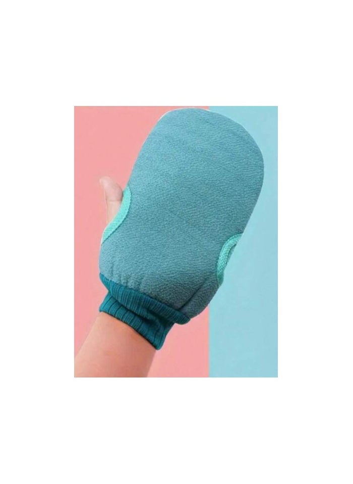 Shein 1pc Exfoliating Bath Body Scrub Cleaning Mitt, Dead Skin Removal Glove, Dual-Sided Body Cleaning Tool For SPA Foam Massage, Exfoliating Towel, Reversible Bath Mitt For Peeling, Suitable For Hydrotherapy, Massage And Body Scrubbing, Body Scrub Bath Accessories, Dead Skin Remover And Face Massager, Comes With Multi-Color Deep Cleansing Bath Towel  - Image 3