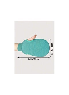 1pc Exfoliating Bath Body Scrub Cleaning Mitt, Dead Skin Removal Glove, Dual-Sided Body Cleaning Tool For SPA Foam Massage, Exfoliating Towel, Reversible Bath Mitt For Peeling, Suitable For Hydrotherapy, Massage And Body Scrubbing, Body Scrub Bath Accessories, Dead Skin Remover And Face Massager, Comes With Multi-Color Deep Cleansing Bath Towel - pzsku/Z313FB2DC7014F92B87CFZ/45/_/1740034441/ea03953b-13b7-49fb-8a79-d4908b2217d4