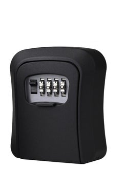 Key Lock Box for Outside - Sturdy and Durable Lock Box for House Key,Key Capacity Lockbox for Keys Outdoor,Waterproof Emergency Spare Key Lockbox with Resettable Code for Home