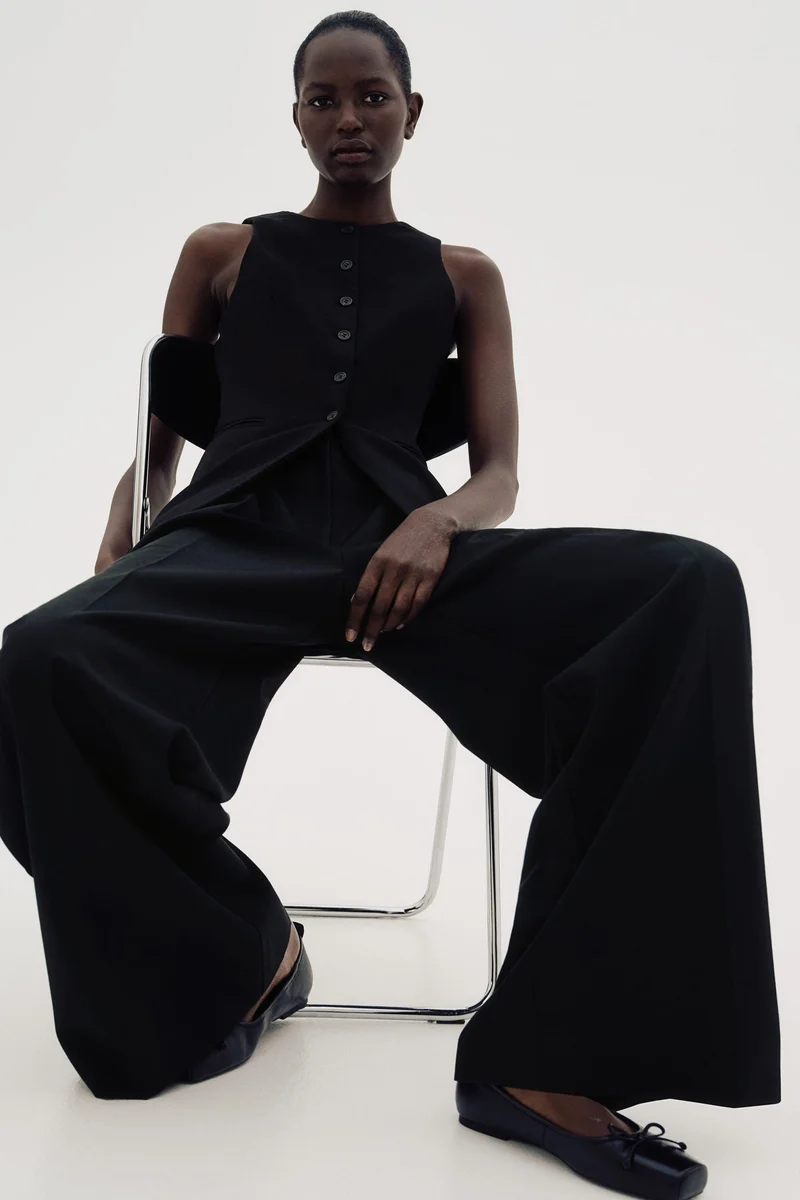 H&M Long suit waistcoat