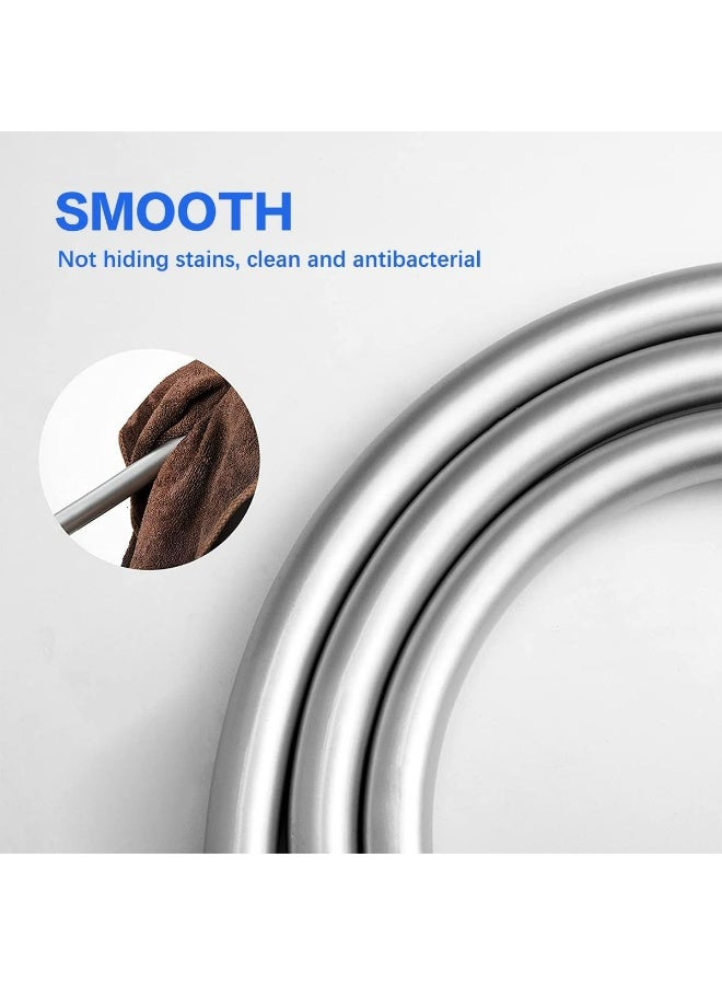 Genzy Shower Hose 1PCS, G1/2" Connection Premium PVC Handheld Shower Head Hose Flex Hoses Extension,Flexible Shower Head Replacement Hose, Anti-Twist, Easy-to-Clean - Image 3