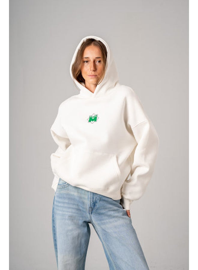 ASTK Boxy Printed Hoodie - Image 2