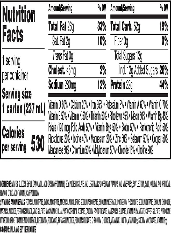 BOOST Very High Calorie Nutritional Drink Variety Pack, 12 Count - 4 Vanilla, 4 Chocolate, 4 Strawberry - 530 Calories per 8 fl oz Bottle, Nutrient-Rich (Variety Pack) - Image 5