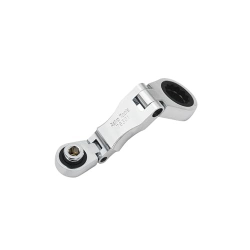 Astro Tool 78301 Stubby Ratcheting Flex Head Double Box End Wrench for Nano Sockets - Image 2