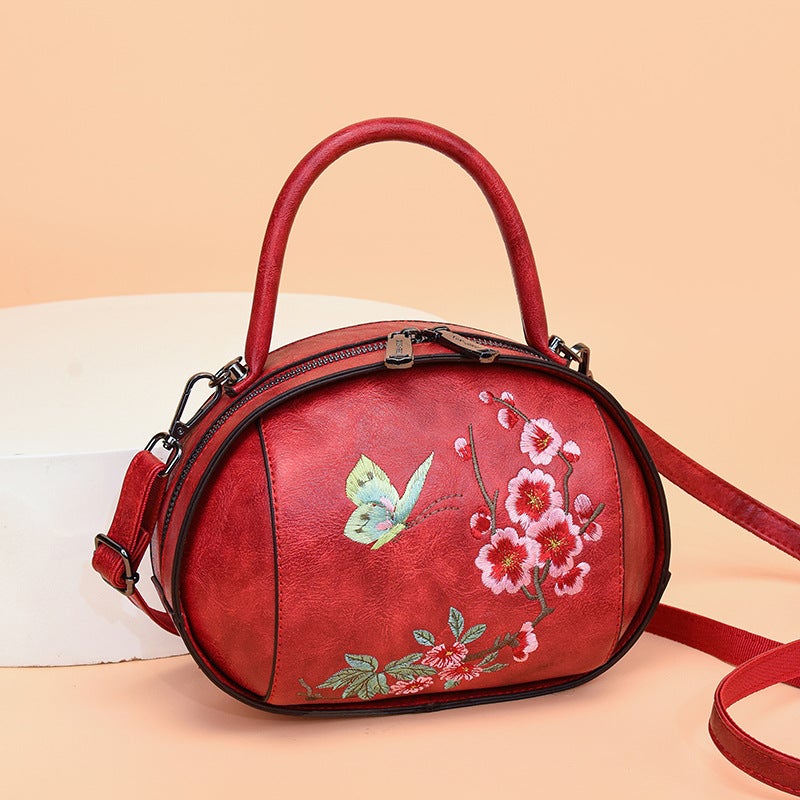 Vintage Bag Flower Embroidered Women'S Bag Antique Chinese Style Bag With Chinese Clothes Cheongsam Handbag - Image 4
