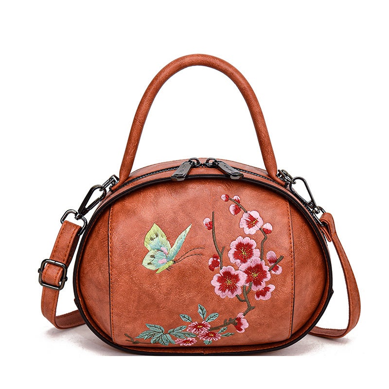 Vintage Bag Flower Embroidered Women'S Bag Antique Chinese Style Bag With Chinese Clothes Cheongsam Handbag - Image 1