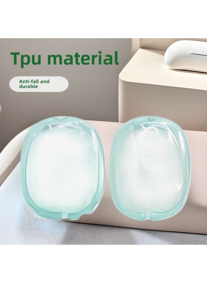 Generic - AirpodsMax Apple Headset Protective Cover For Apple Headset TPU Transparent Soft Shell Headset-Color:Transparent-Model:Applicable To Airpods Max - Image 1