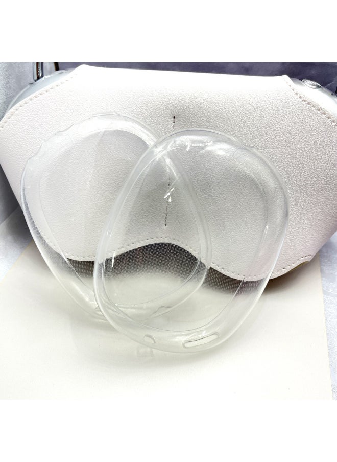 Generic - AirpodsMax Apple Headset Protective Cover For Apple Headset TPU Transparent Soft Shell Headset-Color:Transparent-Model:Applicable To Airpods Max - Image 1