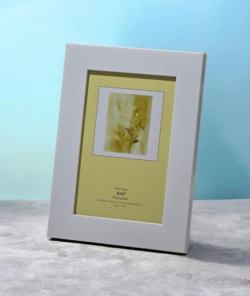 3 Pack of Minimalist White Photo Frame – 4*6 - Image 3