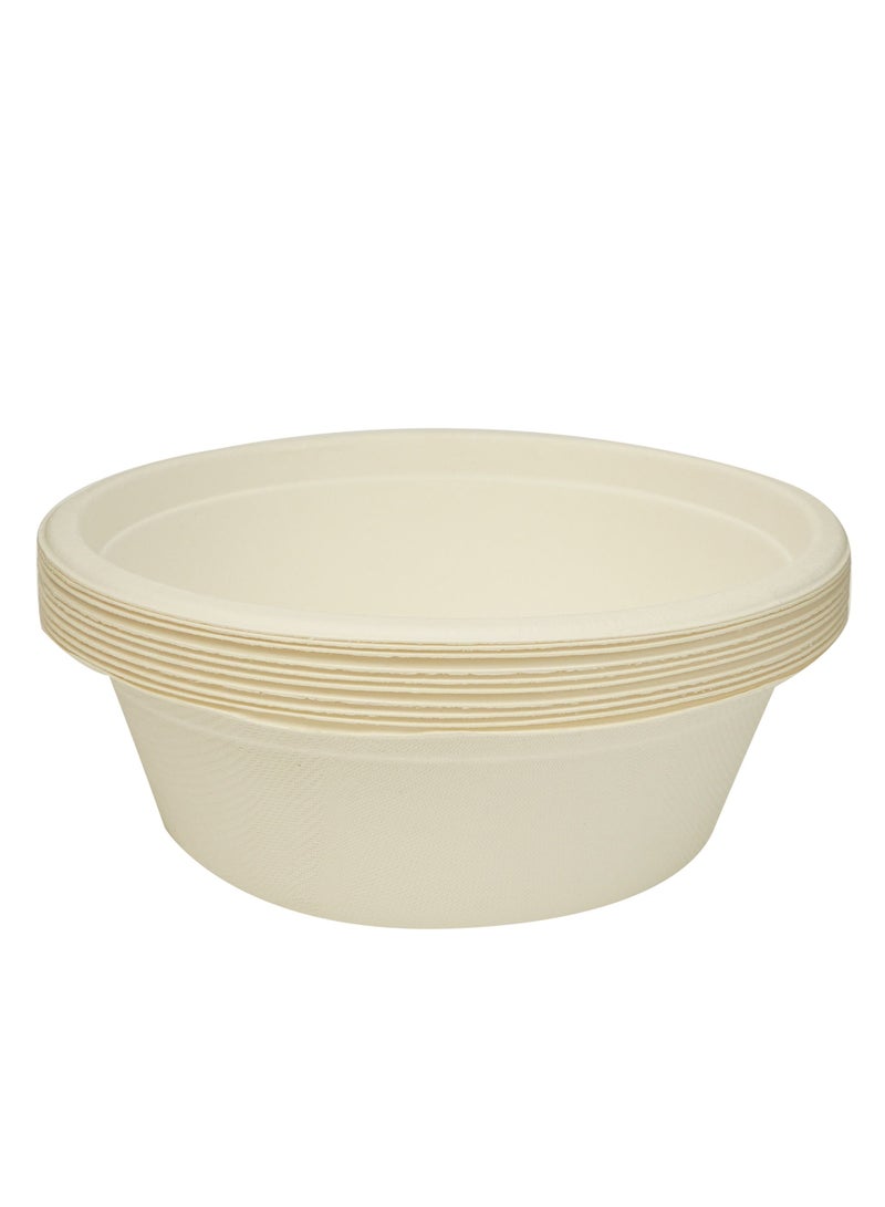 Ideal Pack Bio Degradable Bowl 12 Inch Pack Of 10 Pcs - Image 2