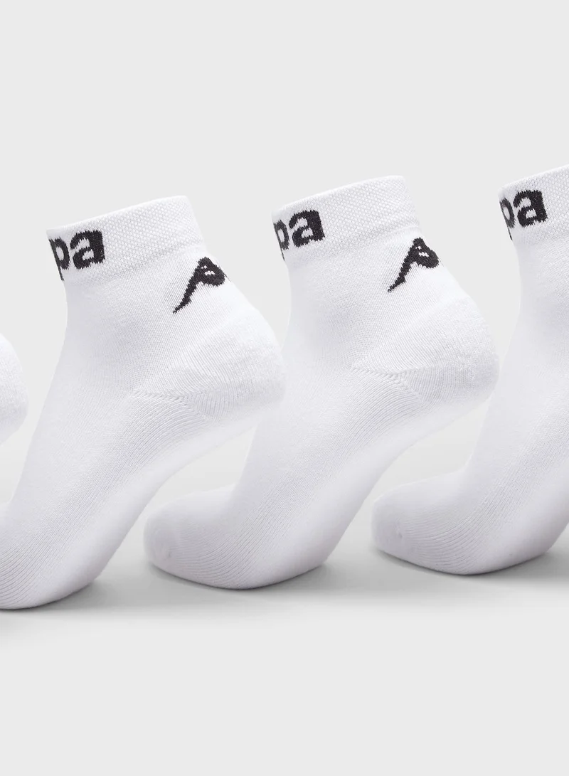 Kappa 5 Pack Crew Socks