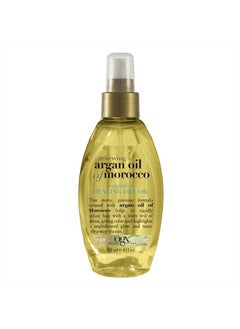 Ogx Renewing + Argan Oil of Morocco Weightless Healing Dry Oil Spray, Lightweight Hair Oil Mist for Split Ends, Frizzy Hair and Flyaways, Paraben & Sulfated-Surfactants Free, 4 Fl Oz  - Image 1