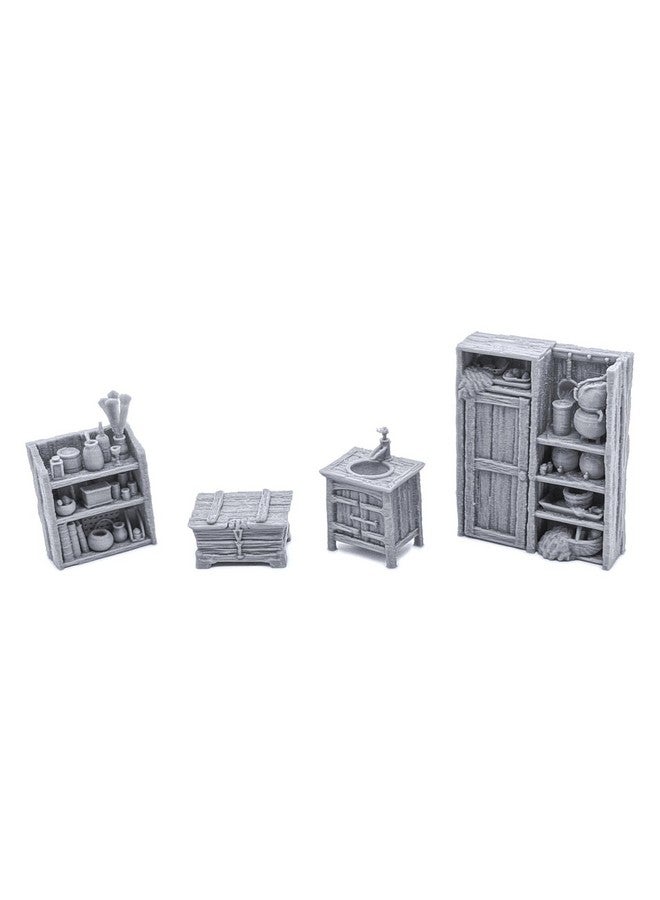 EnderToys City Furnishings by Printable Scenery, 3D Printed Tabletop RPG Scenery and Wargame Terrain 28mm Miniatures - Image 3