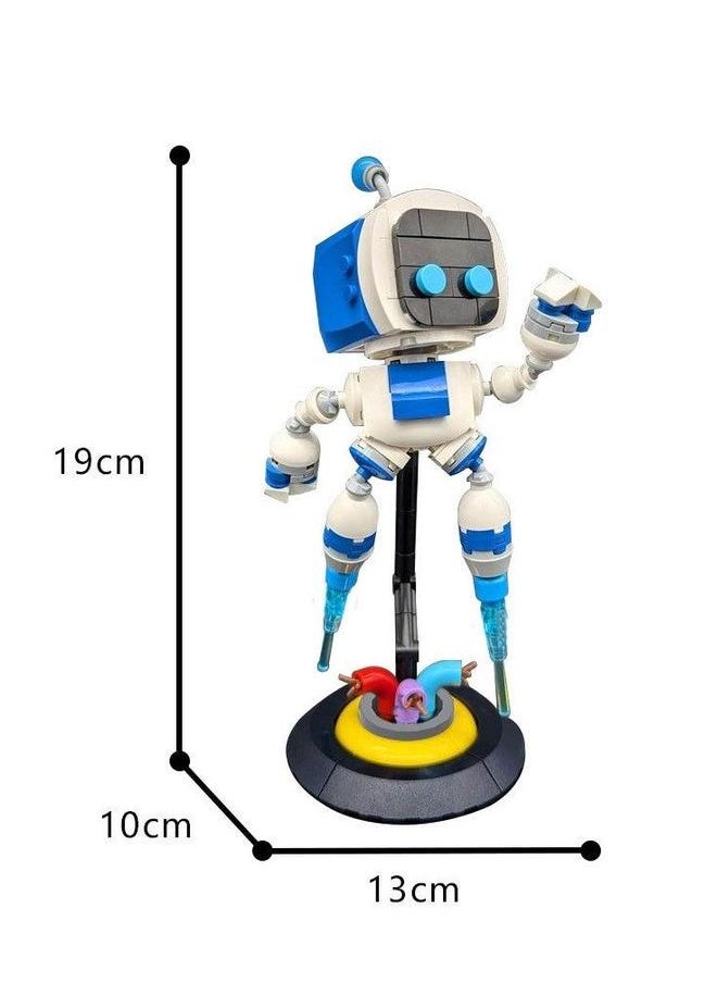 MOC-196011 Astro Robot Bot Small particle children's puzzle assembly building block model  - Image 3