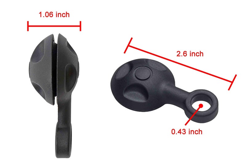 ORX PLUS TOOLS Orxplus Tools 4 Pcs Tarp Grabbers Tarp Clip Plastic Grommets For Outdoors Camping Farming Garden Tarps - Image 2