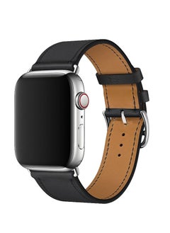 Leather replacement strap  for Apple Watch Series 38or 40or 41mm 7/6/5/4/3/2/1