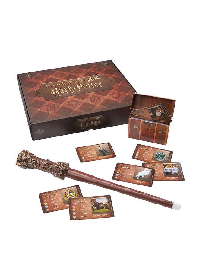 Mattel Games Pictionary Air Harry Potter Magical Family Drawing Game  - Image 1