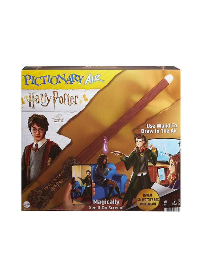 Mattel Games Pictionary Air Harry Potter Magical Family Drawing Game  - Image 3