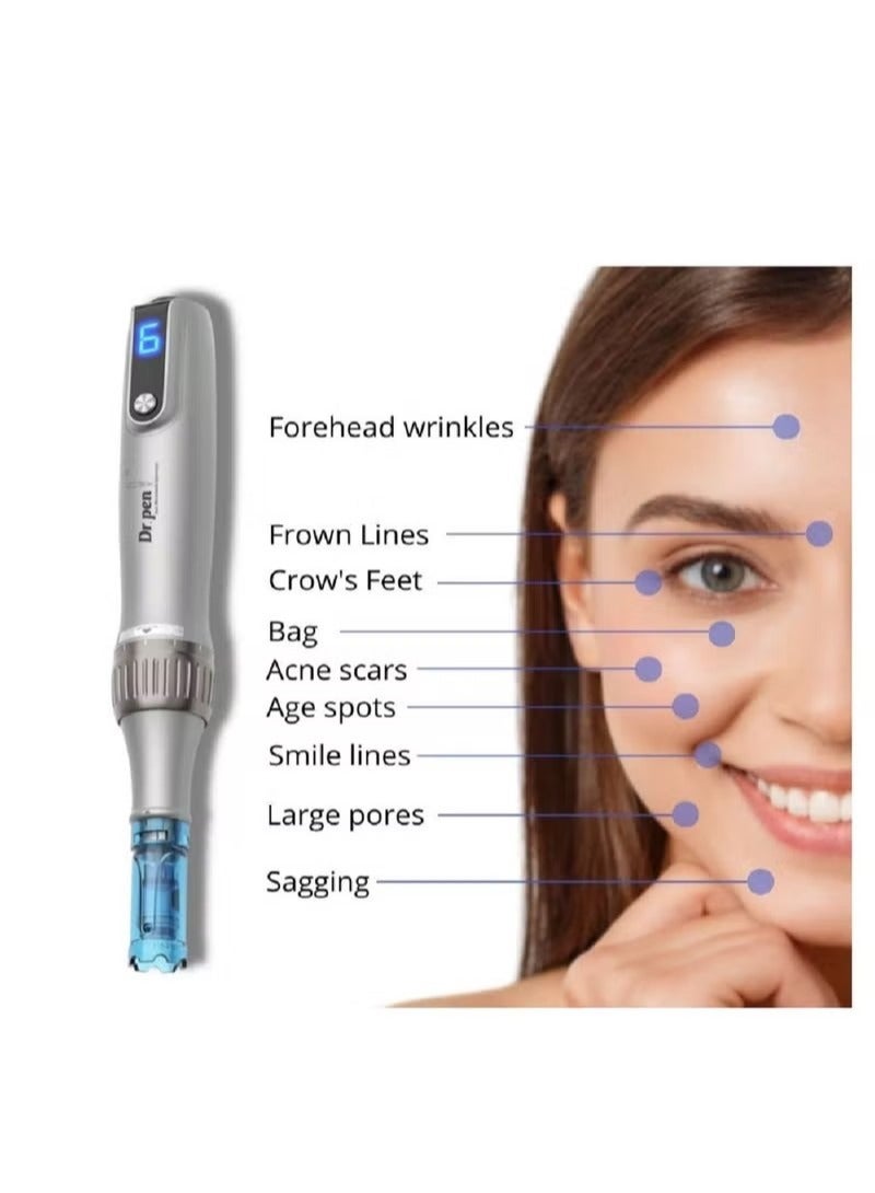 Dr.pen Dr.pen M8S Wireless Microneedle Derma Microneedle Strip (10pcs-12pin ) Professional Skin Care and Beauty Instrument for Effective Skin Rejuvenation  - Image 2