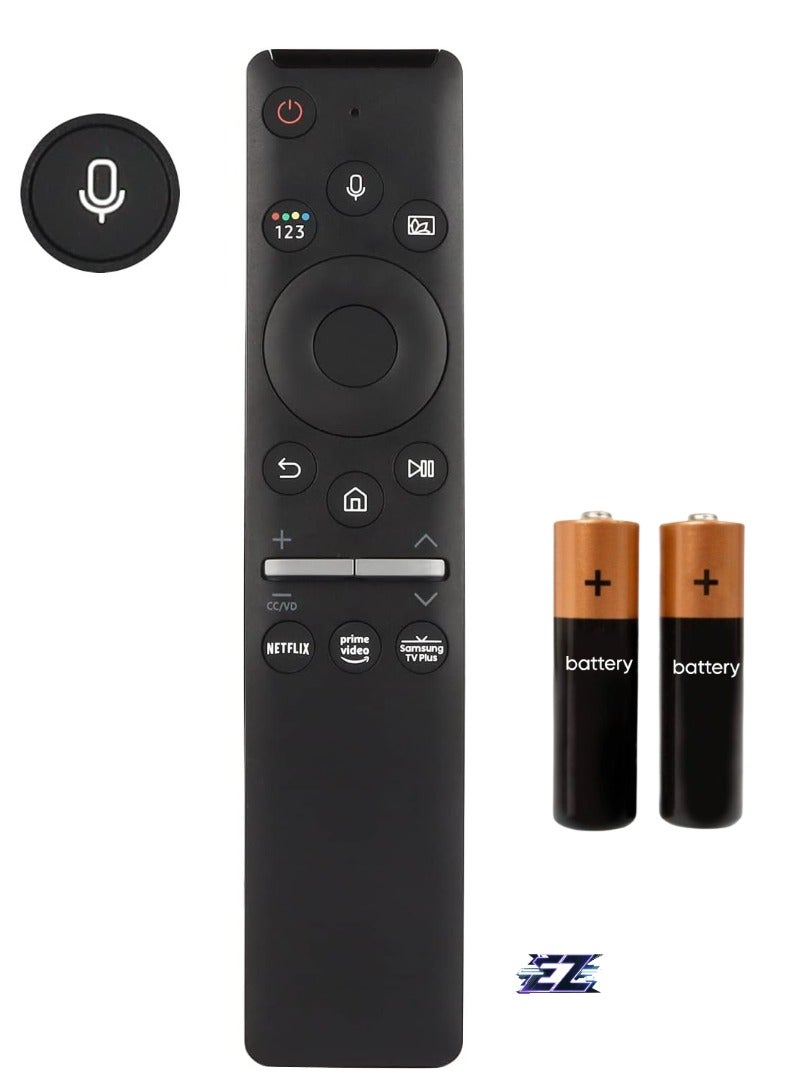 ELTRAZONE "New 2-in-1 Remote Control BN59-01330A BN59-01329A for Samsung QLED 8K UHD TV – Compatible with UN55TU850DFXZA, UN55TU8200FXZA, UN65TU8200, UN85TU8000FXZA, QN75Q80TAFXZA – Includes 2 Batteries" - Image 1