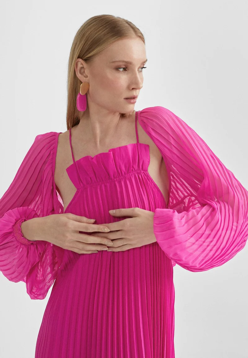 Lola Casademunt Pleated bolero
