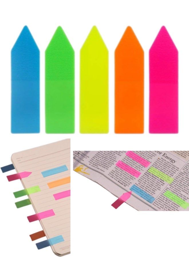 Sticky Note 45x12mm, Arrow Flags, For Quick Reminders and Task Marking - 125 sheets - Image 1