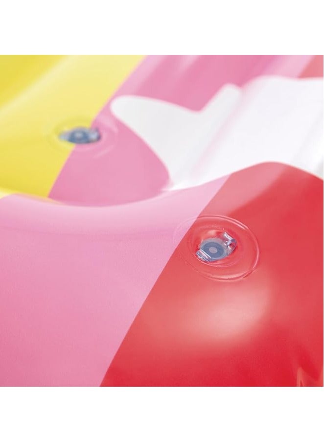 انتكس عوامة قوس قزح كلاود متعددة الألوان PVC للكبار، 175 م × 117 م × 20 سم - Image 3