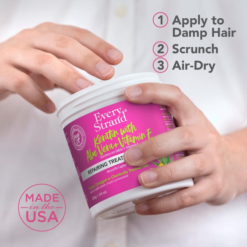 EVERY STRAND Keratin Hair Masque, 15 Oz - Image 2