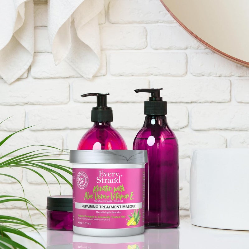 EVERY STRAND Keratin Hair Masque, 15 Oz - Image 4