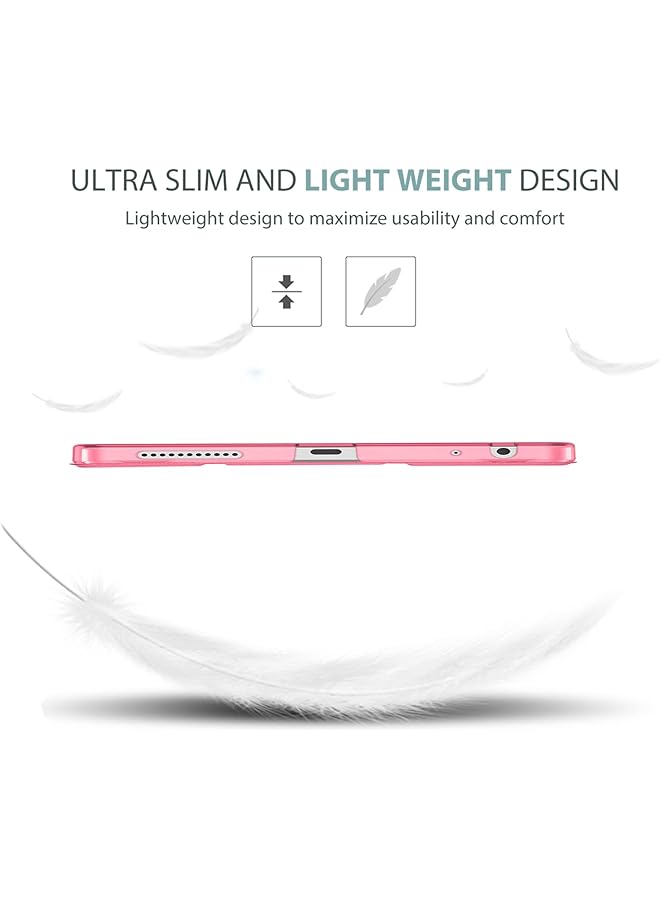 Procases For Lenovo Tab M9 Case 9 Inch 2023 Slim Stand Hard Back Shell Protective Smart Cover Case For Lenovo Tab M9 9 Inch 2023 Release -Melonpink - Image 5