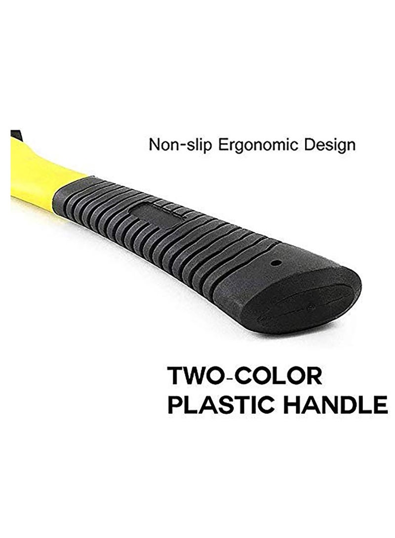 بوس_لايف_ستايل أدوات البستنة فأس الفأس جسم من الألياف الزجاجية مقبض مطاطي فأس قطع الخشب، فأس التخييم، فأس السلامة 1 كجمVersatile Outdoor Use: Designed for camping and various wood-cutting tasks, including cutting, s - Image 3