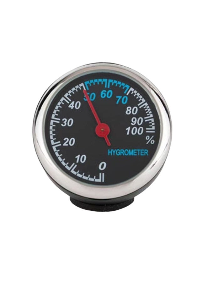 Car-mounted electronic clock series: Clock, thermometer, hygrometer - simple and modern style, car-mounted control panel ornaments. - Image 1