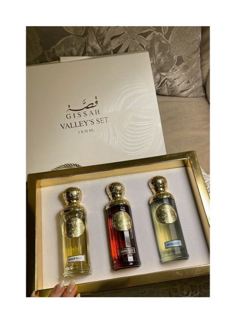 مجموعة عطور قصة ثلاث قطع 90 مل