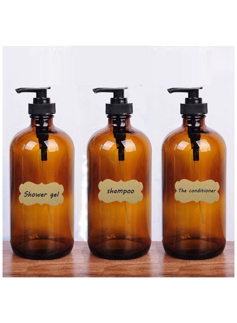 Wownect (Pack of 2) Chalkboard & Kraft Writable Labels for Jars Pantry Storage Stickers for Mason Jars, Kitchen, Bathroom, Laundry Room & Office Organization - Image 3