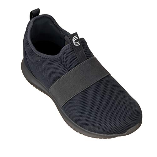 CALTO Men's Invisible Height Increasing Elevator Shoes - Grey Ultra Feather Lightweight Sporty Sneakers - 2.1 Inches Taller - Q121 - Size 8 D(M) US - Image 4