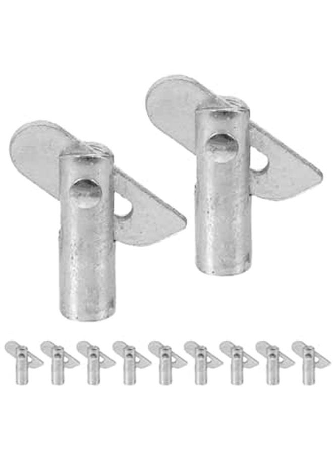 Galvanized Scaffolding Locking Pins 11x38mm Detachable Fixed Pins 25pcs Replacement Accessories - Image 1