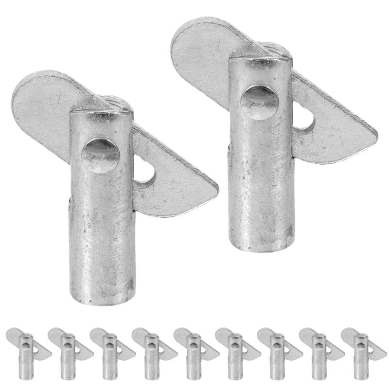 Galvanized Scaffolding Locking Pins 11x38mm Detachable Fixed Pins 25pcs Replacement Accessories - Image 2