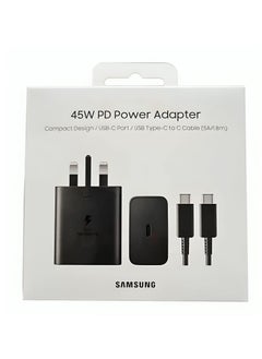 Wall Charger 45W Fast Charging With UK Plug USB-C to USB-C For Samsung Devices With Type C Cable - pzsku/Z3142045290E2C9CC3895Z/45/_/1732191450/a47c6d9f-2dff-47db-90b6-83319485fac7