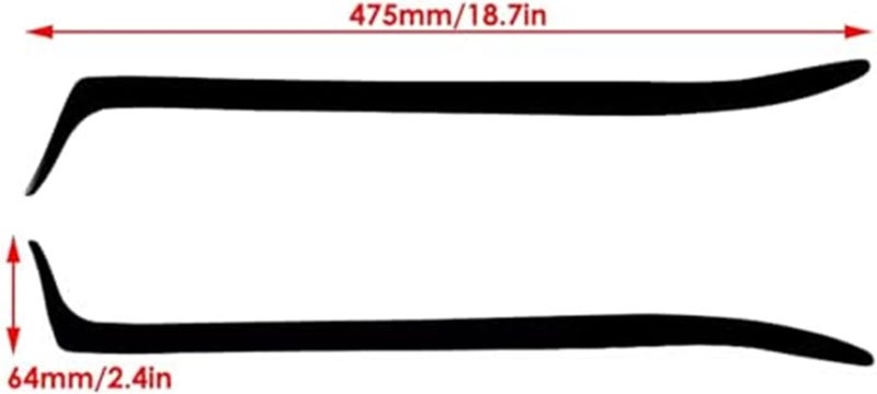 Vuzmode Headlight Eyebrow for BMW M3 E36 - Image 3