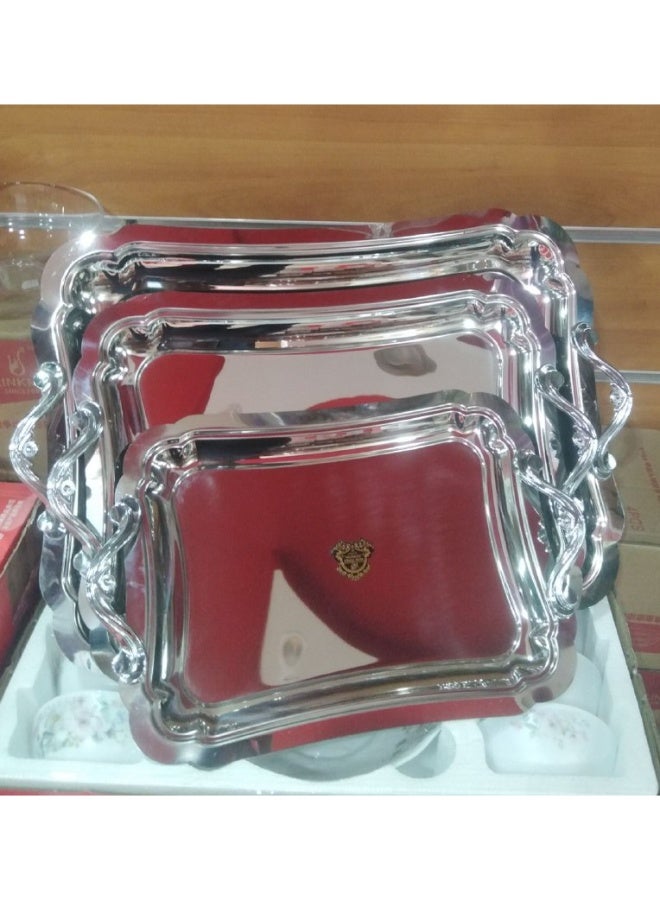 طقم صوانى تقديم مستطيل 3قطع  - Image 5