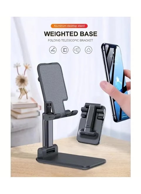 Mobile Phone Stand, Desktop Live Streaming Tablet, Bedside Stand, Lifting And Folding Multifunctional Universal Support Frame