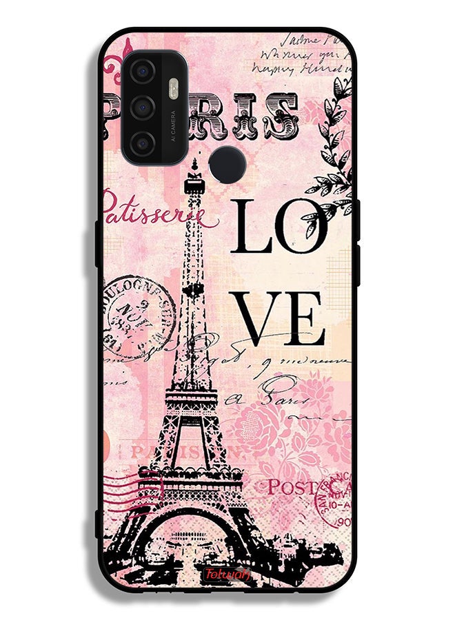 Tolwak Oppo A11s Protective Case Cover Paris Love - Image 2