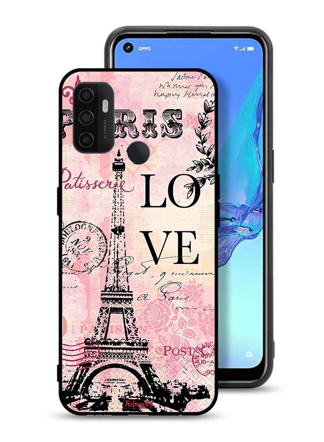 Tolwak Oppo A11s Protective Case Cover Paris Love - Image 1