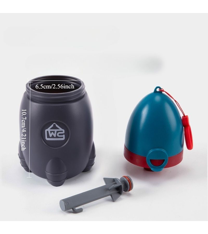 Dark Blue Portable Urinal for Boys Outdoor Activities Camping Travel - Image 5