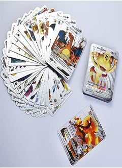 Pokemon Silver Pokemon Cards Set (55 pcs) - Including Vmax Rares V Series GX EX Rares Charizard Common Cards ( Random pic on cards box cover)  - Image 2