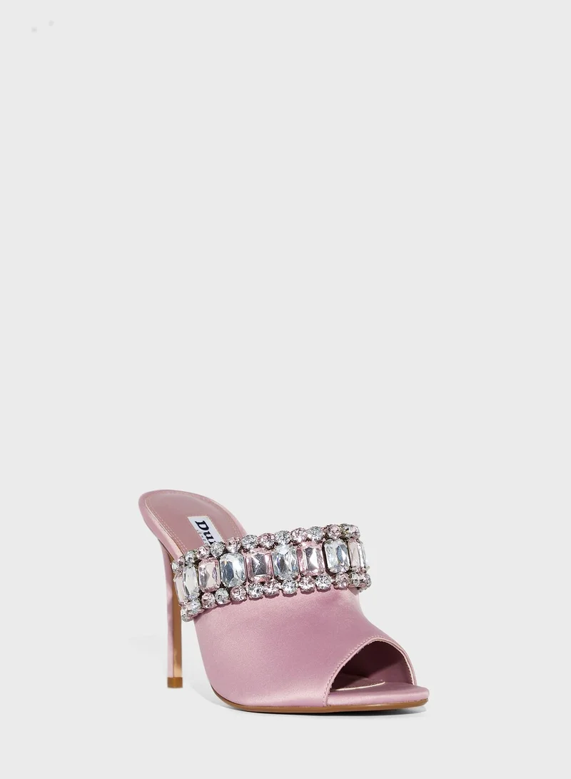 Dune LONDON Mimosa Peep Toe Pumps