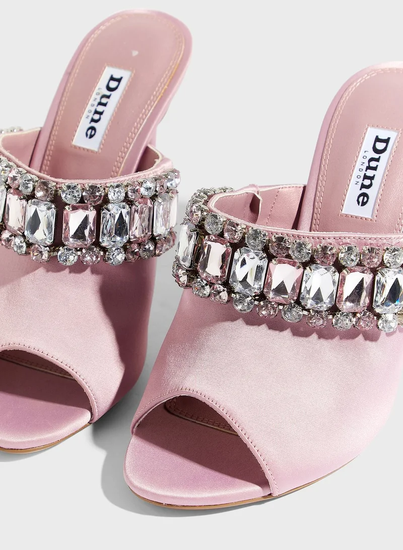 Dune LONDON Mimosa Peep Toe Pumps